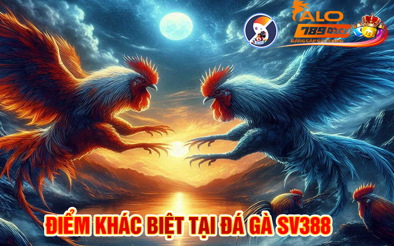 Điểm khác biệt tại đá gà sv388