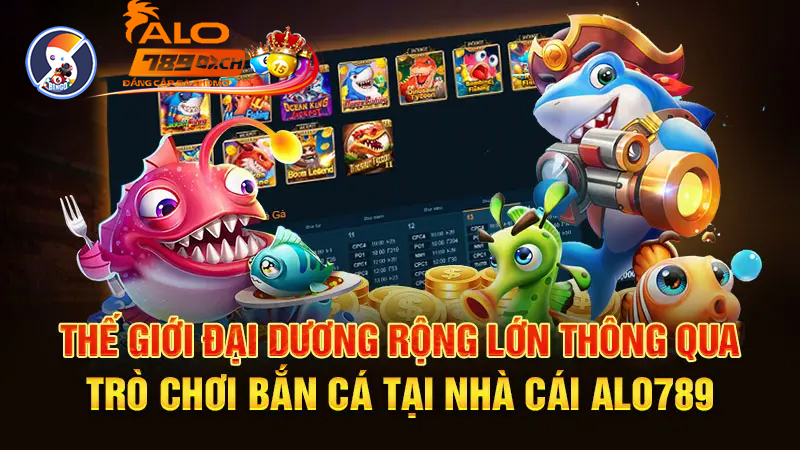 Điểm danh về game Bắn cá Alo789